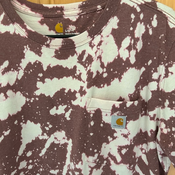 Bleach Dyed Carhartt Tshirt - Picture 3 of 4